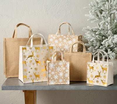 Snowelle™ 12-Pack Reusable Gift Totes