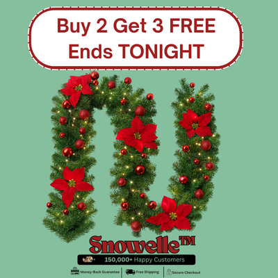 Snowelle™ Christmas Garland